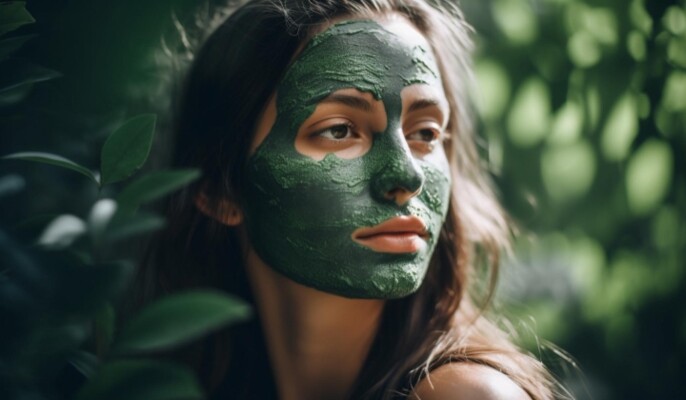 قناع الطحالب الخضراء: لمسة طبيعية لبشرة نضرة ومتجددة