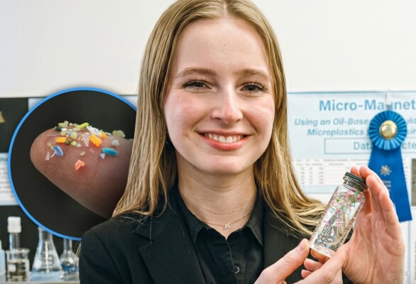 شابة بعمر 18 عامًا تكتشف حلاً لمشكلة خفية في المياه